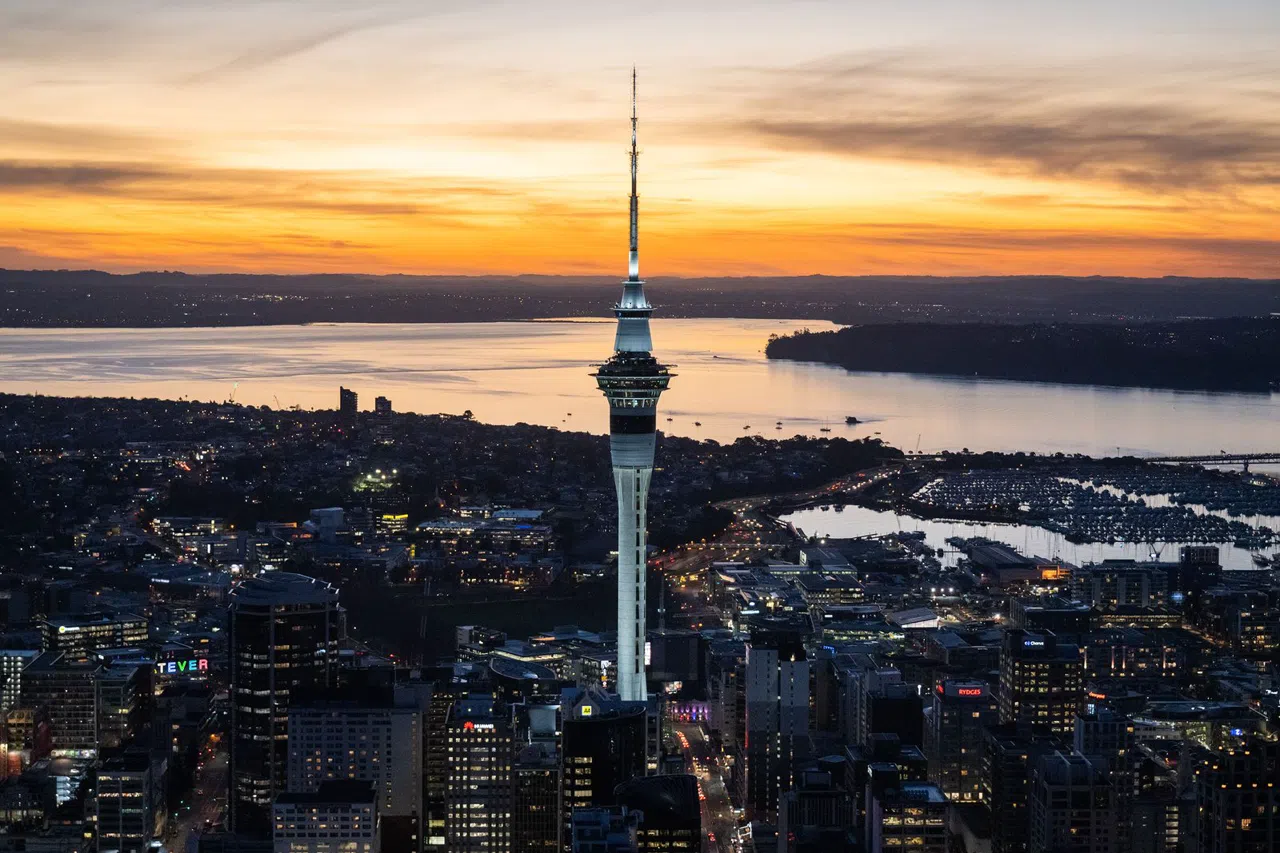 The Climb, the Jump and the Dinner at Auckland's Sky Tower