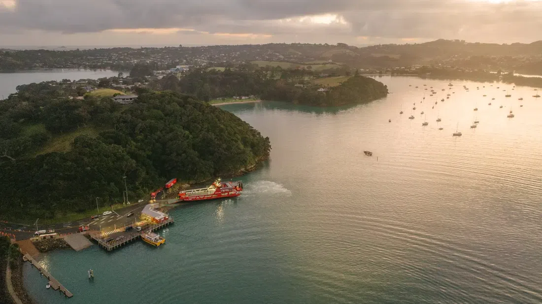 Great Barrier Island (Aotea) — SeaLink Ferry, Auckland