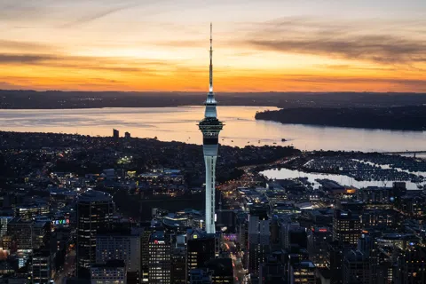 The Climb, the Jump and the Dinner at Auckland's Sky Tower