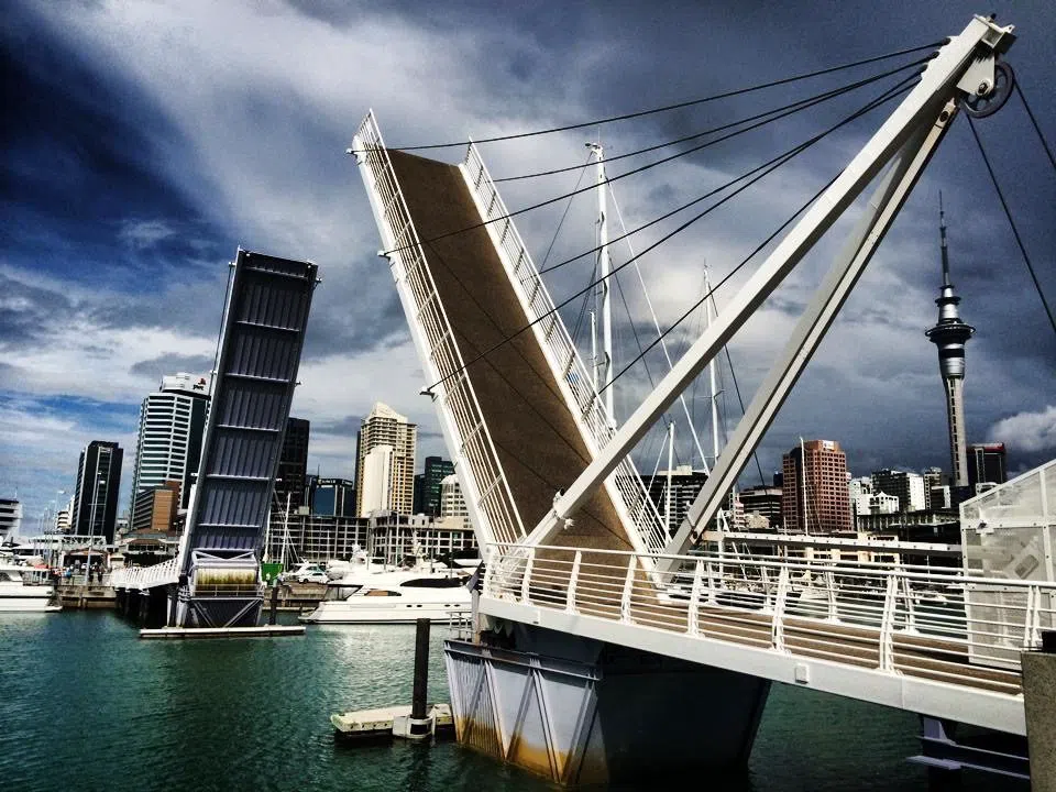 Te Wero / Wynyard Crossing Bridge, Auckland